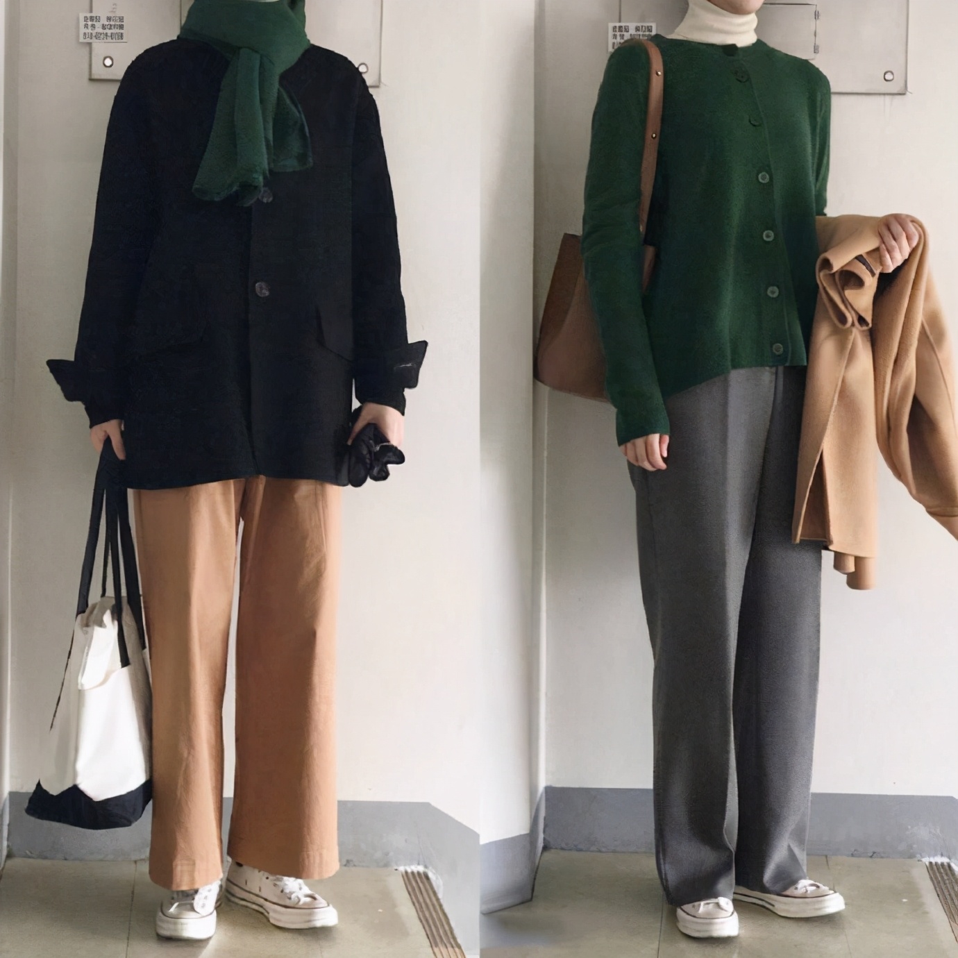 大腿肥小腿瘦时候穿什么裤子,怎样穿裤子显瘦又遮肚子