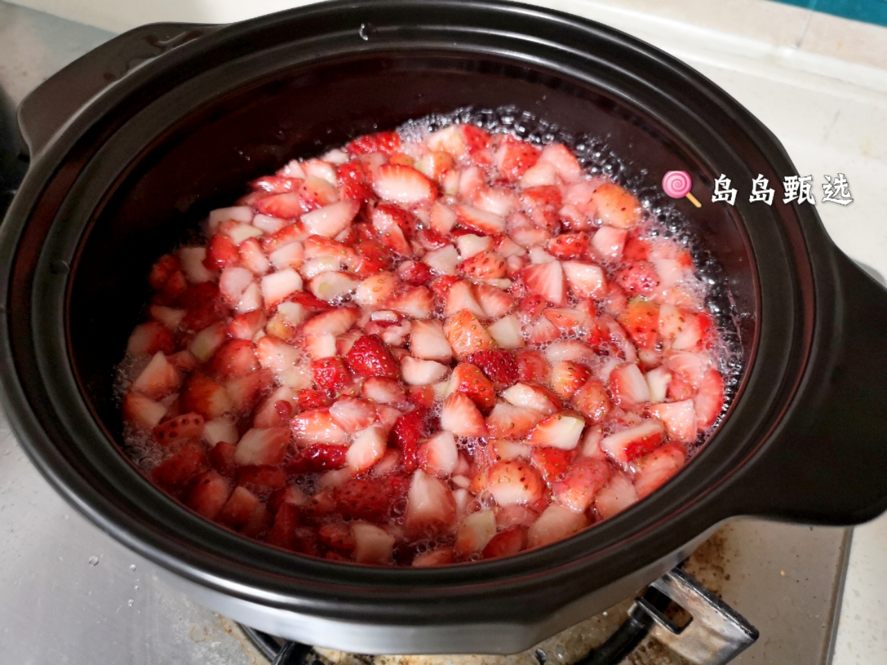 教你在家轻松自制草莓酱不用锅,不放糖的草莓酱制作