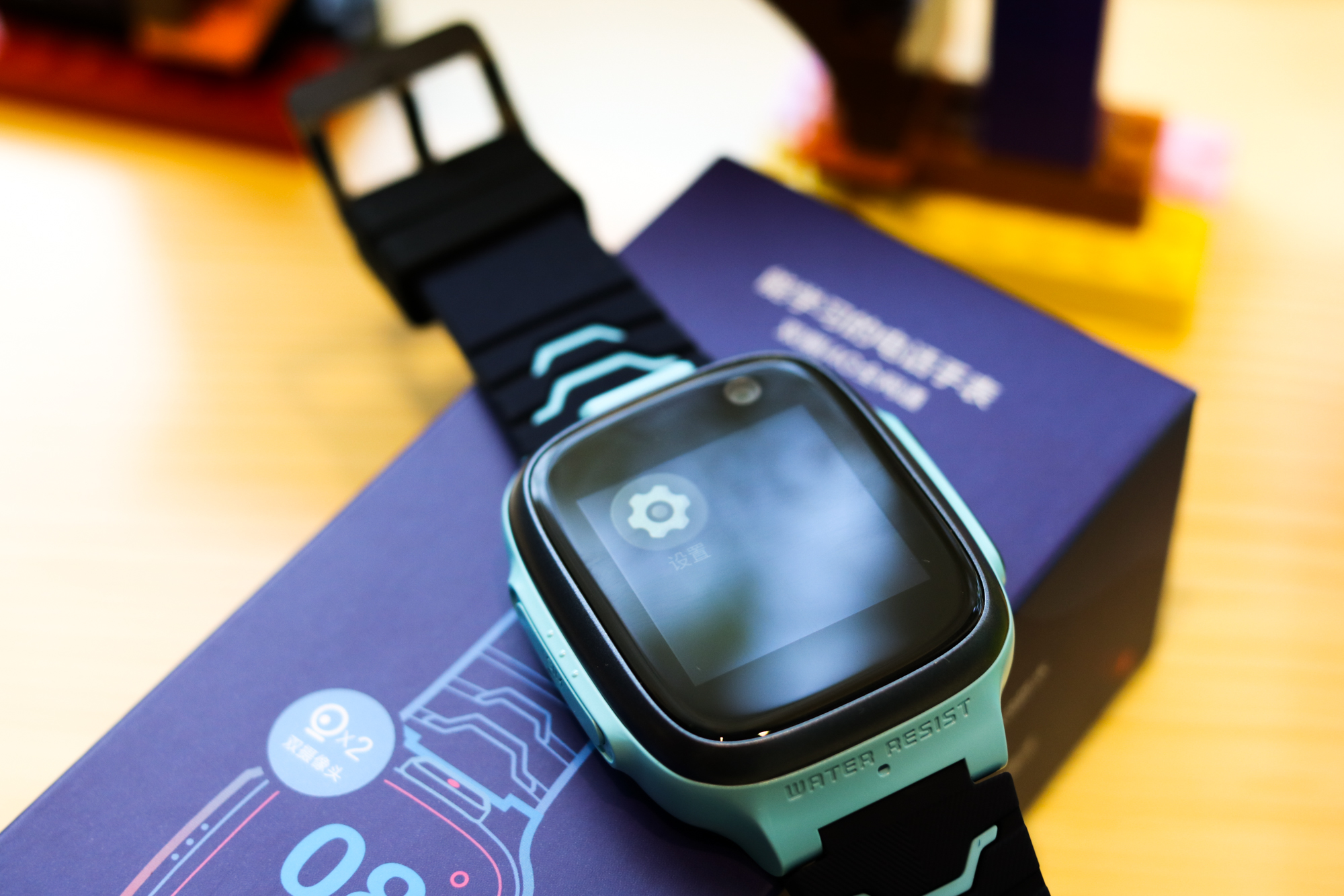 360儿童智能手表p1开箱体验,360儿童手表p1pro测试