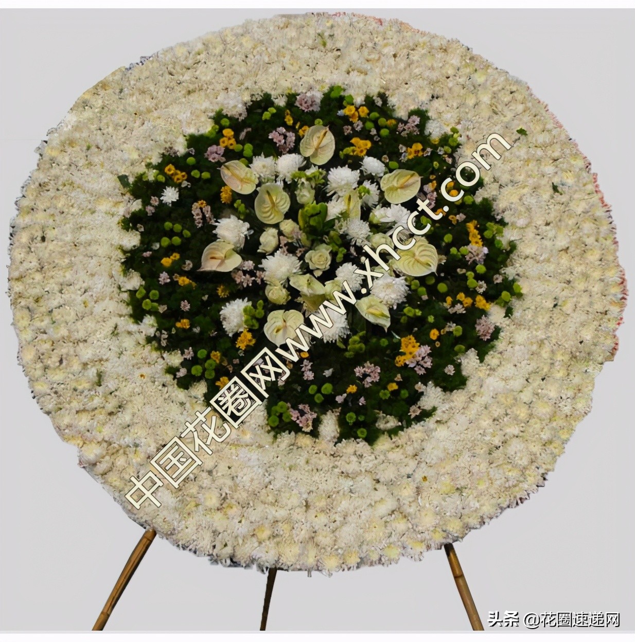 白事花篮一般多少朵花,白事花篮什么时候送比较合适