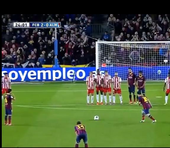 梅西弧线球有多厉害,梅西的任意球是怎么训练的