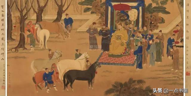 明仇英拍卖60亿的作品,明仇英桃源仙境图临摹