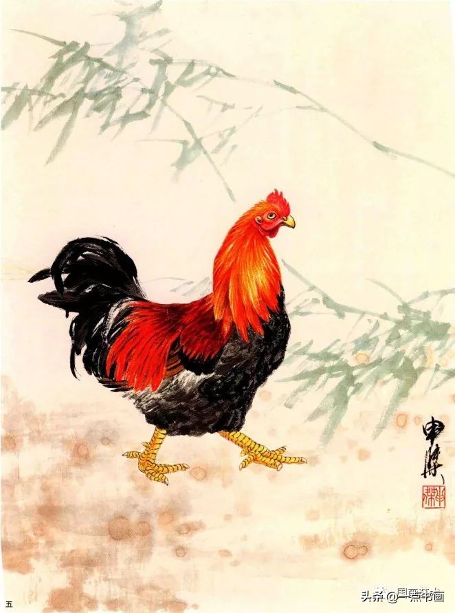 写意国画鸡画法技巧,小写意画鸡怎么画视频教学