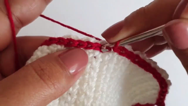 白雪蝴蝶结钩针发夹,钩针蝴蝶结发夹手工制作教程