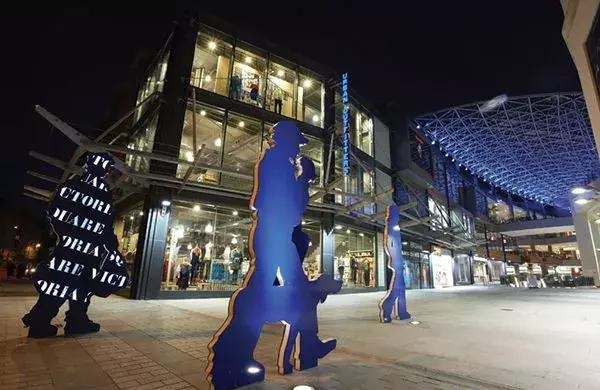 商业街景观节点设计,街景商业空间设计