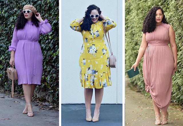 超级大胖子温柔穿搭,胖子显高显瘦的穿搭