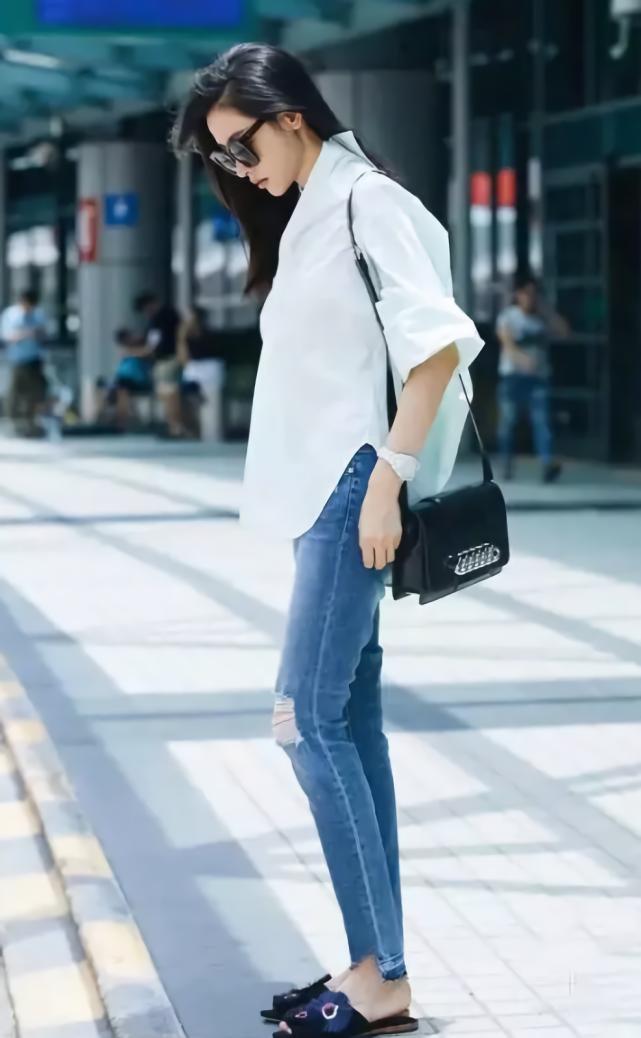 女孩夏季清凉套装牛仔裤,清凉阔腿牛仔裤