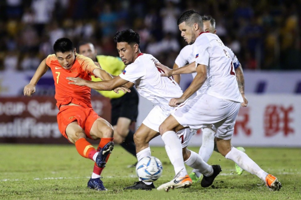 国足再造一耻辱纪录!41年来首次被菲律宾战平,终结三连胜