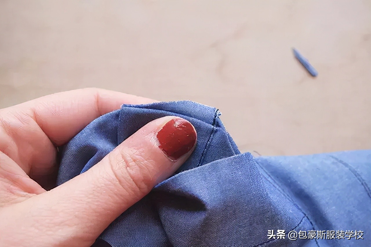 衬衫制版教程完整版,超详细衬衫领子缝纫工艺细节分解