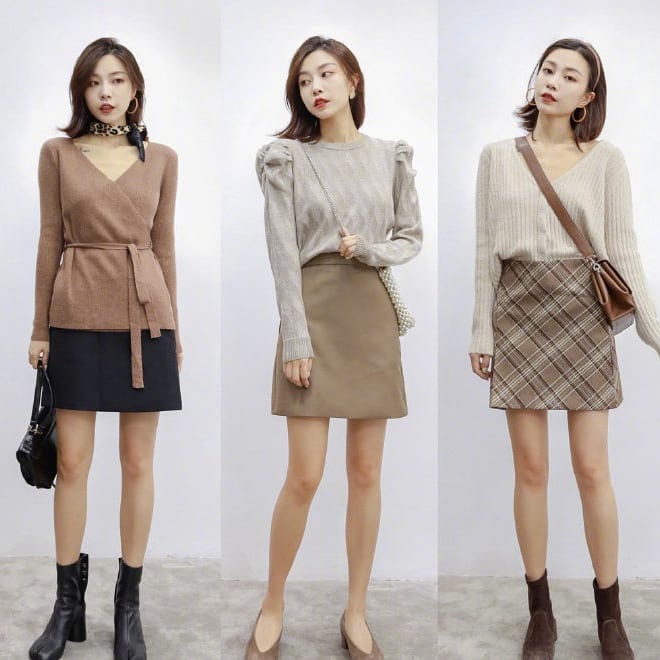 时髦有格调的韩风穿搭,27套早春休闲气质搭配你学会了吗