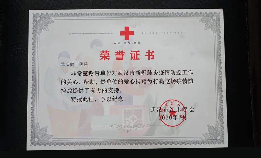 武汉“传书”重庆“点名”骑士医院