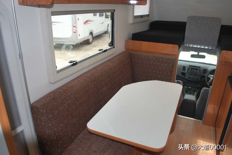 皮卡房车最佳方案布局,皮卡房车后置厨房布局