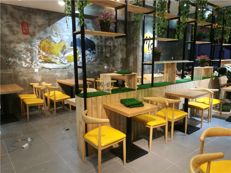 极简特色餐饮店设计方案,简约而不失个性的餐饮店家具配置