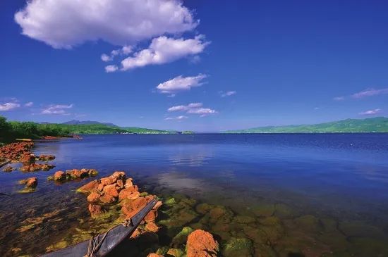 昆明玉溪澄江抚仙湖,云南澄江抚仙湖