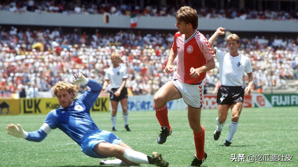 世界杯丹麦0-0突尼斯,1986年世界杯淘汰赛丹麦西班牙