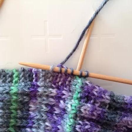 从上往下袜子编织全部过程,钩针编织地板袜子教程全过程解说