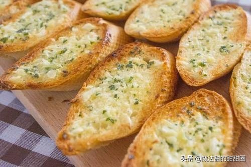 只需一口便爱上的蒜香法棍片