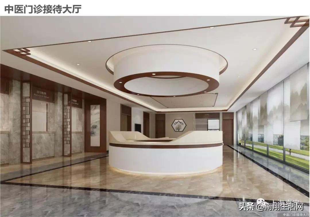 上海中医医院嘉定院区项目效果图,嘉定全新三甲医院