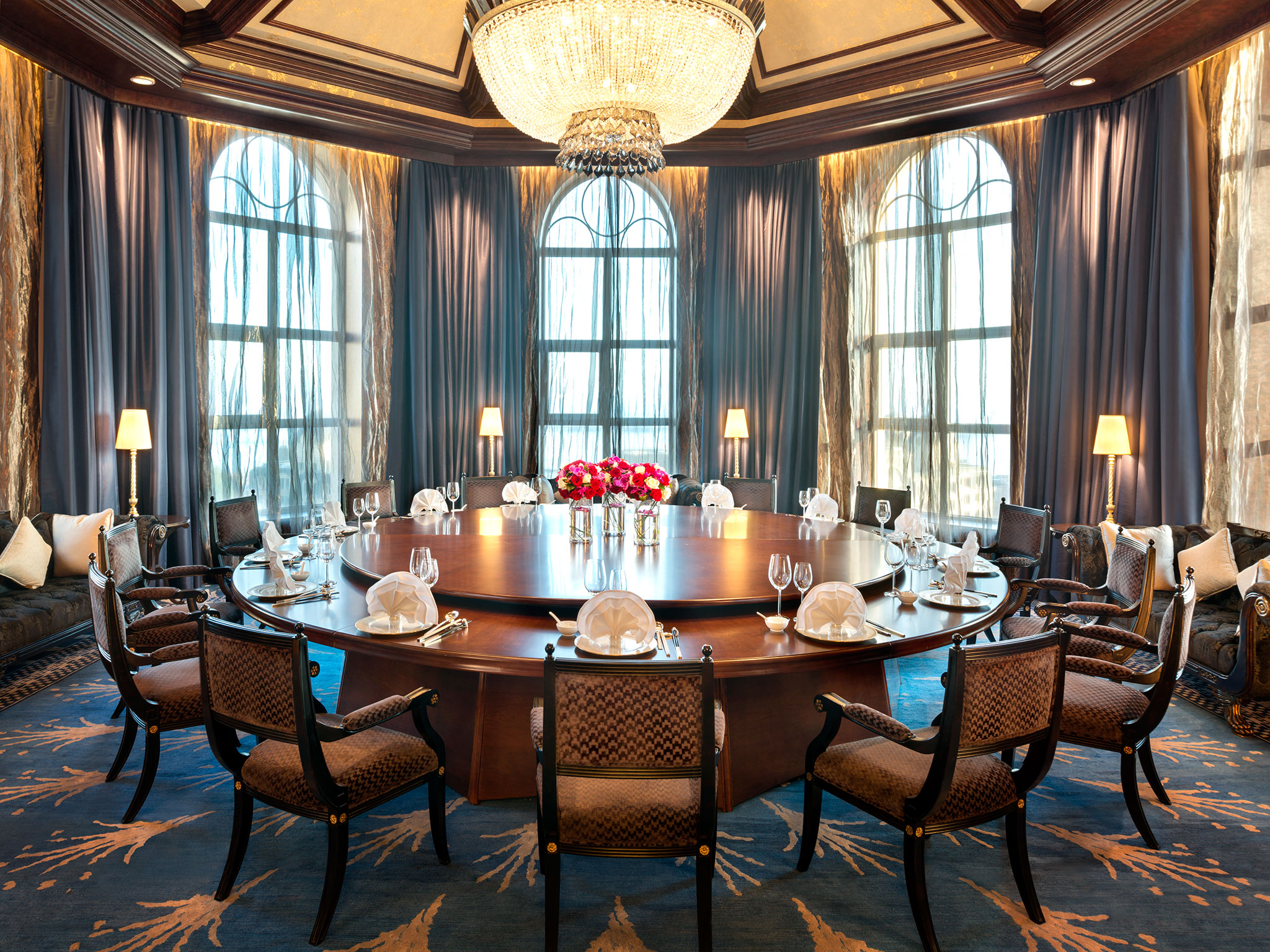 大连一方城堡豪华精选酒店露台,大连一方城堡豪华精选酒店