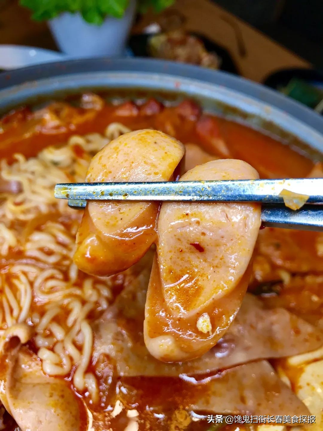 超好吃的烤大猪蹄子,长春最火的烤猪蹄