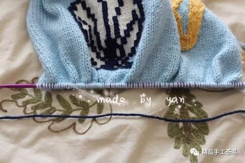 毛衣直接剪断后锁边方法,织毛衣中间出错了