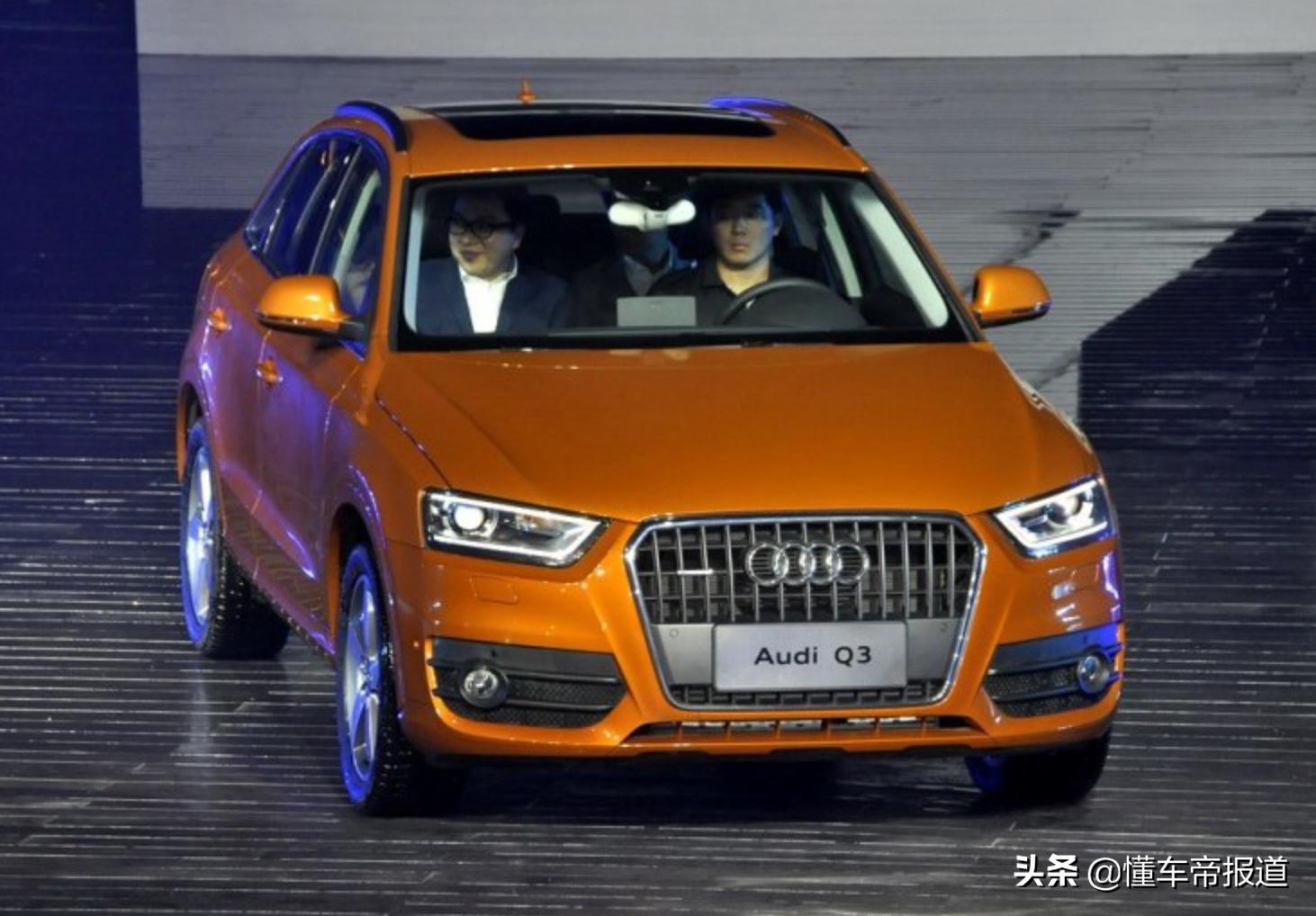 奥迪q3凯莫拉灰提车,奥迪q3sportback凯莫拉灰
