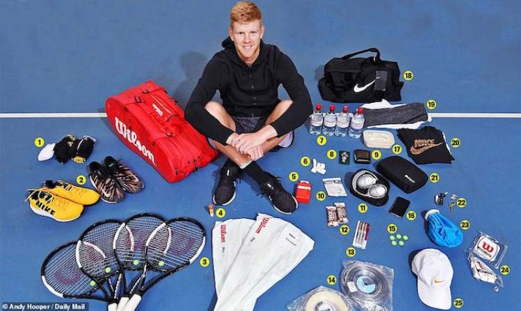 男1号为你解密：球员入场时为何背2个包？包里有哪25样东西？