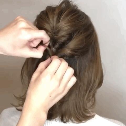 时尚编发教程让你瞬间气质满满,随意又时尚潮流的编发教程