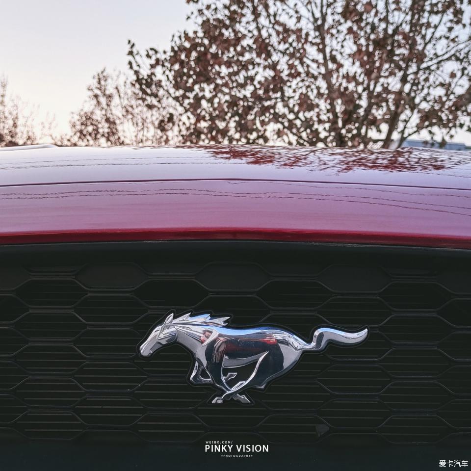 野马mustang宝石红,mustang提车真实评价