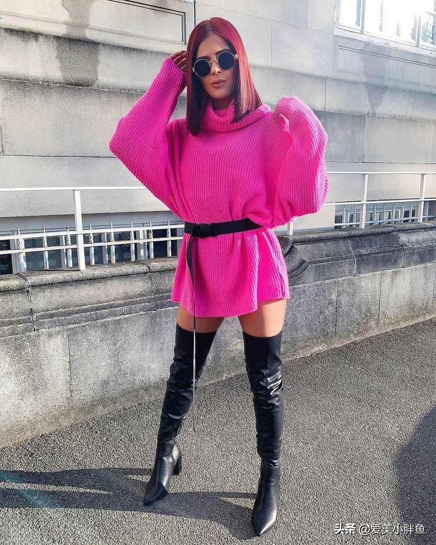 针织连衣裙会没质感吗,针织连衣裙穿搭方法春