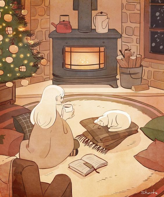 韩国插画师smana手绘可爱女生,韩国插画师人物手绘