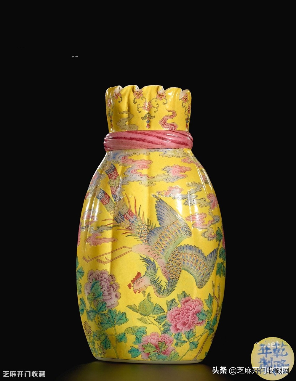 掐丝珐琅彩瓷器为什么贵,拍卖的天价珐琅彩瓶