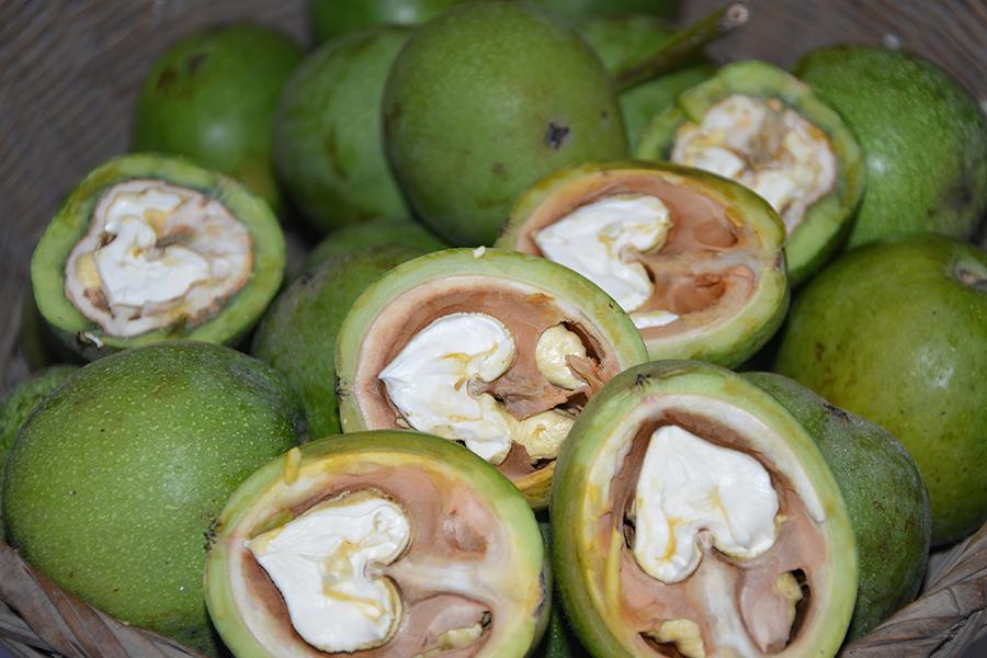 一斤3元，每年只吃3个月，去皮手染黑，一次买10斤不够吃