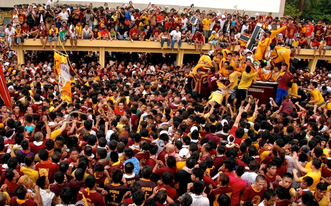 马尼拉黑耶稣 (马尼拉黑耶稣节路线)