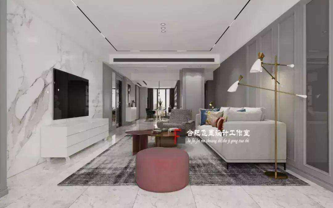 电视背景墙平面好看还是悬挂好看,入住后改电视背景墙