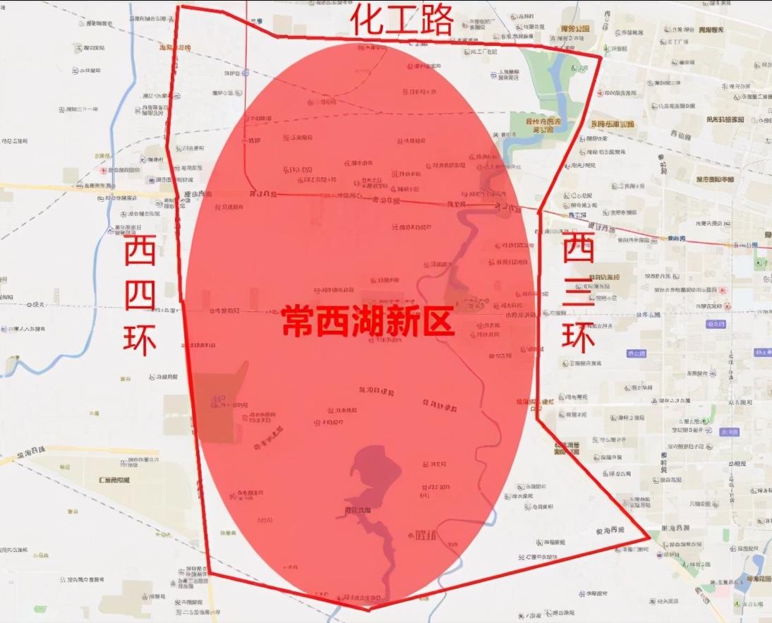 常西湖板块地图,常西湖新区和高新区更值得买