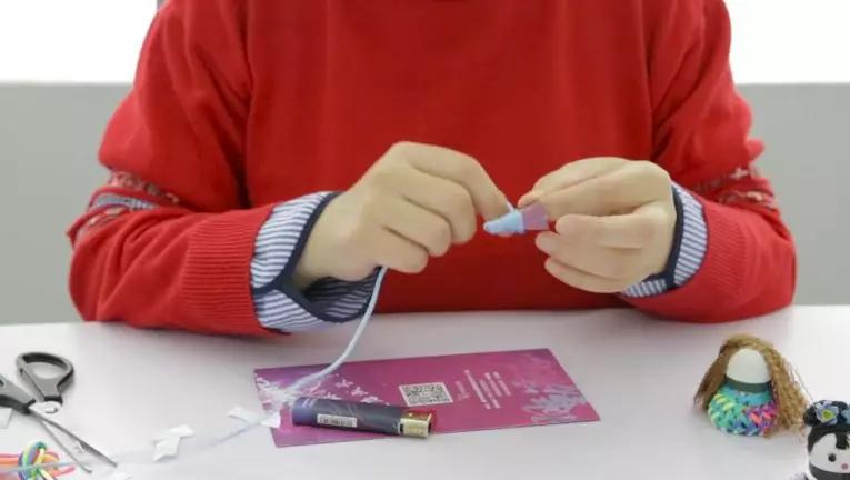 编个羽球挂坠祝福自己吧