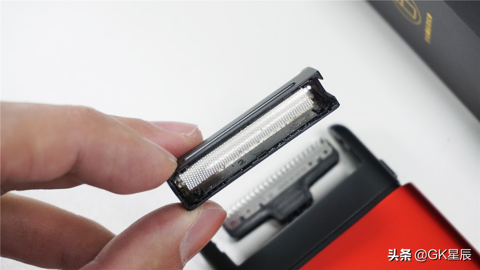 须眉便携电动剃须刀刀头,须眉精钢剃须刀