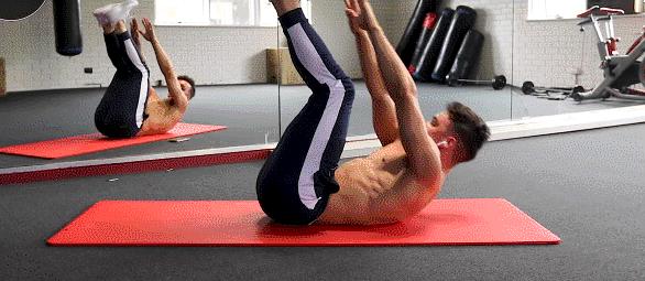 针对小腹的训练，4个动作紧致小肚子，让你下腹肌肉更加清晰