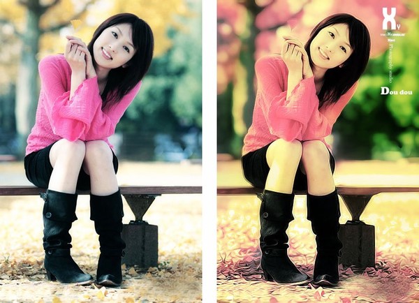 ps美图精修教程,自制生日美图ps