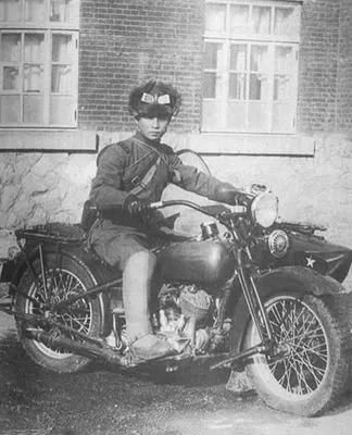 日军哈雷戴维森摩托车,侵华日军的魔爪