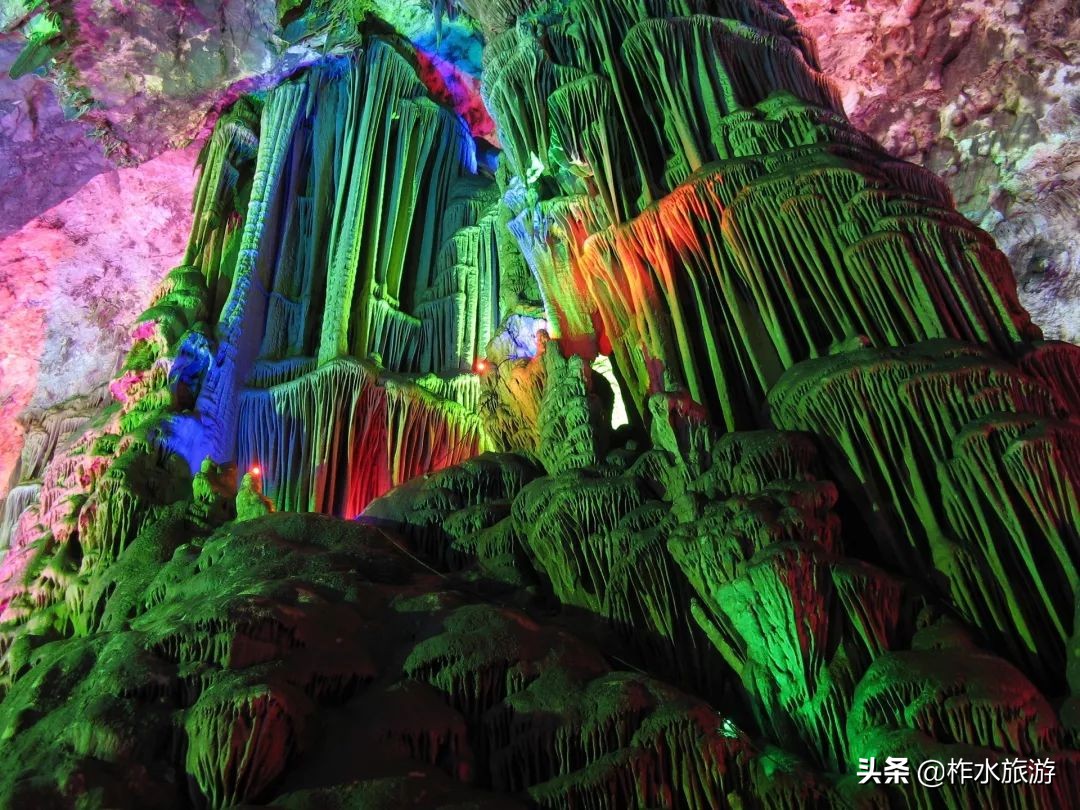 时光雕刻图片欣赏,柞水溶洞核心景点