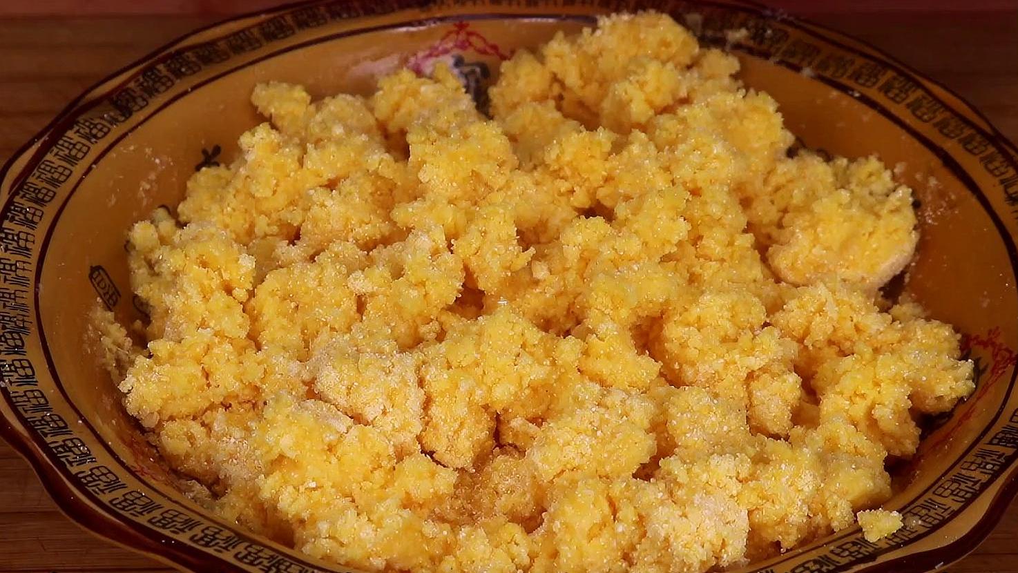 空气炸锅玉米面蛋糕的做法,玉米面这样做比蛋糕面包还好吃