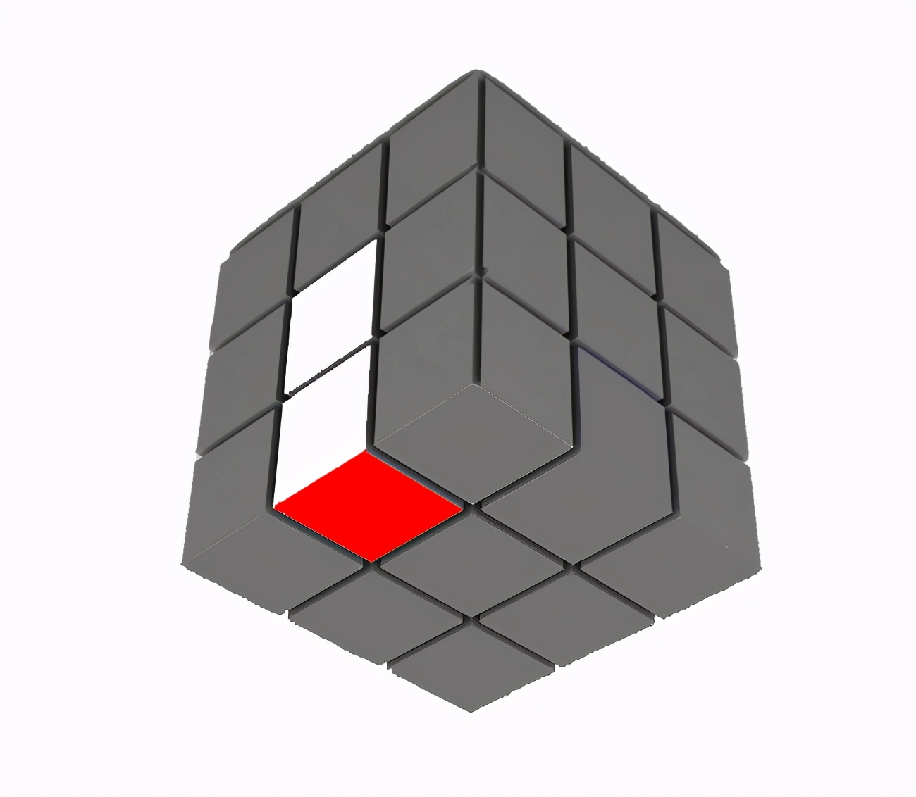 一个视频学会三阶魔方复原,桥式解法还原三阶魔方公式图