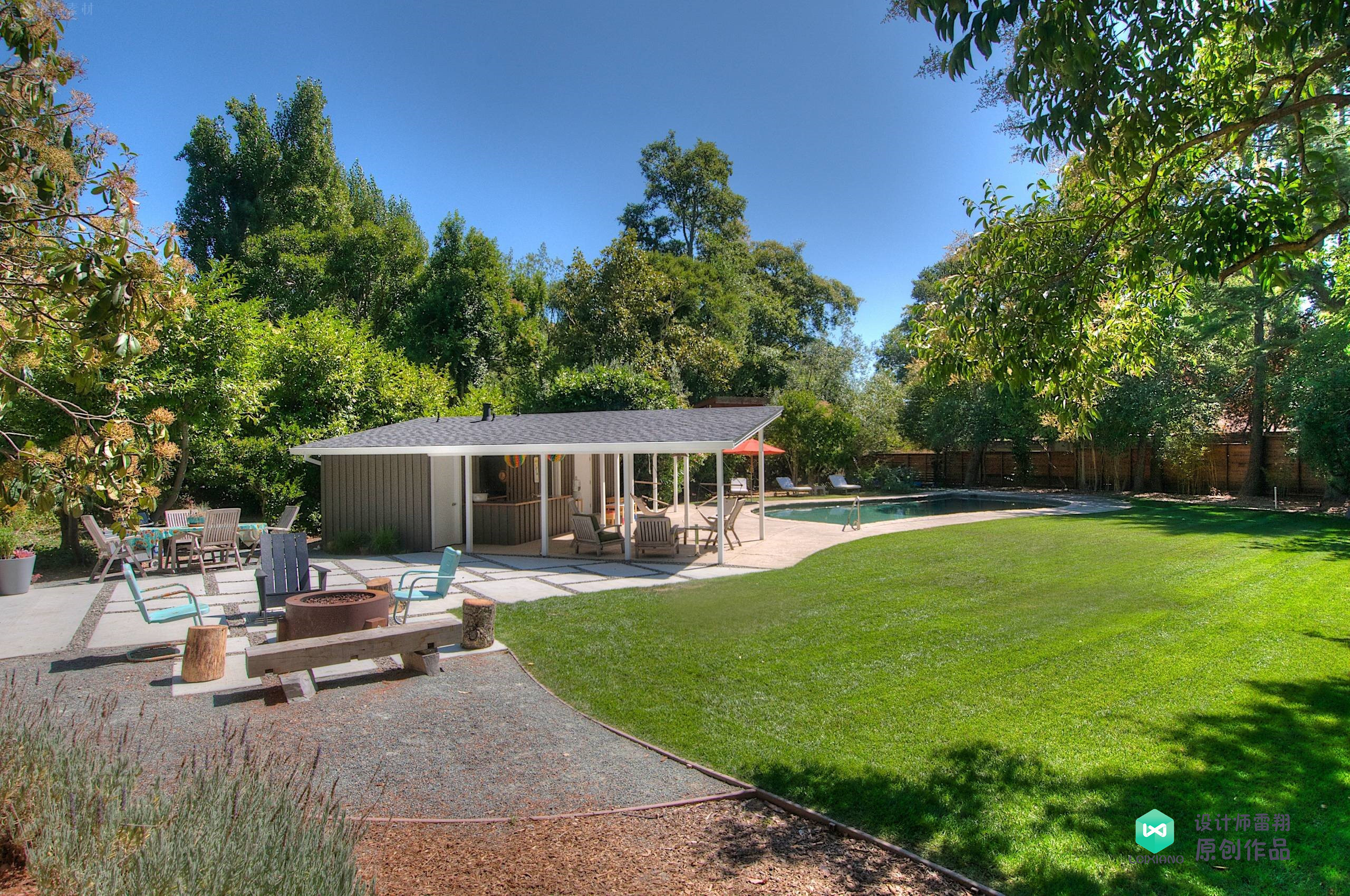 草皮铺设有几种办法,庭院草皮如何铺设