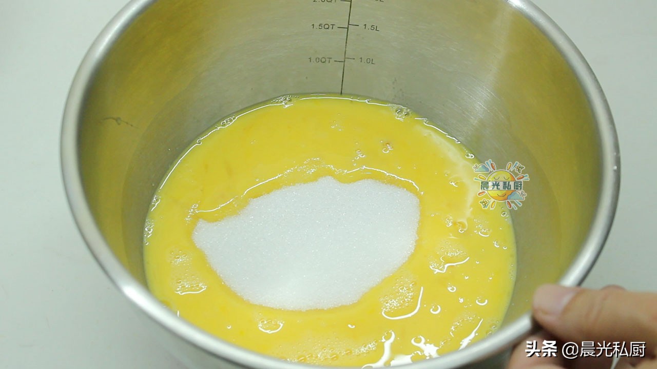 自制老式脆皮小蛋糕，不用水不用油，只用3种原料做出童年的味道