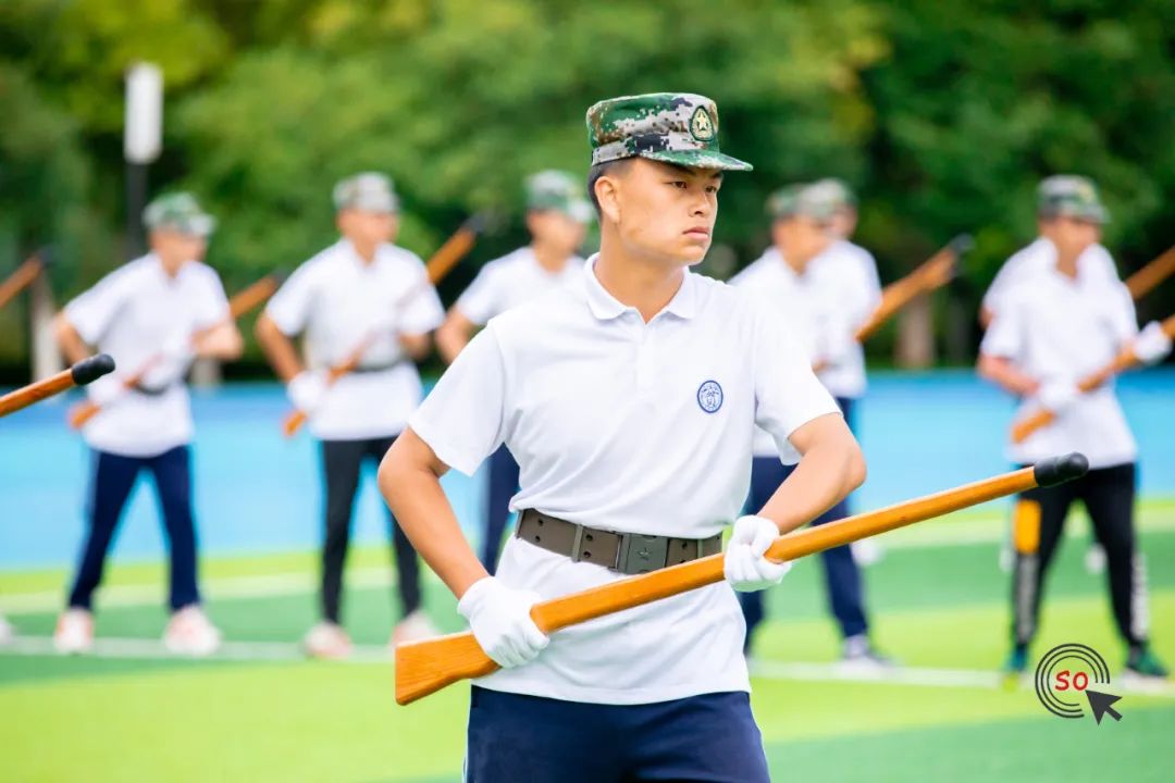 迎建党百年军训风采,青春飞扬军训