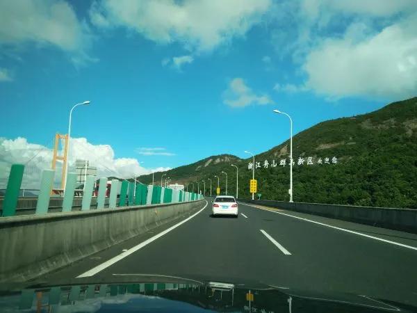 朱家尖海峡大桥自驾,上海到沈家湾岛跨海大桥