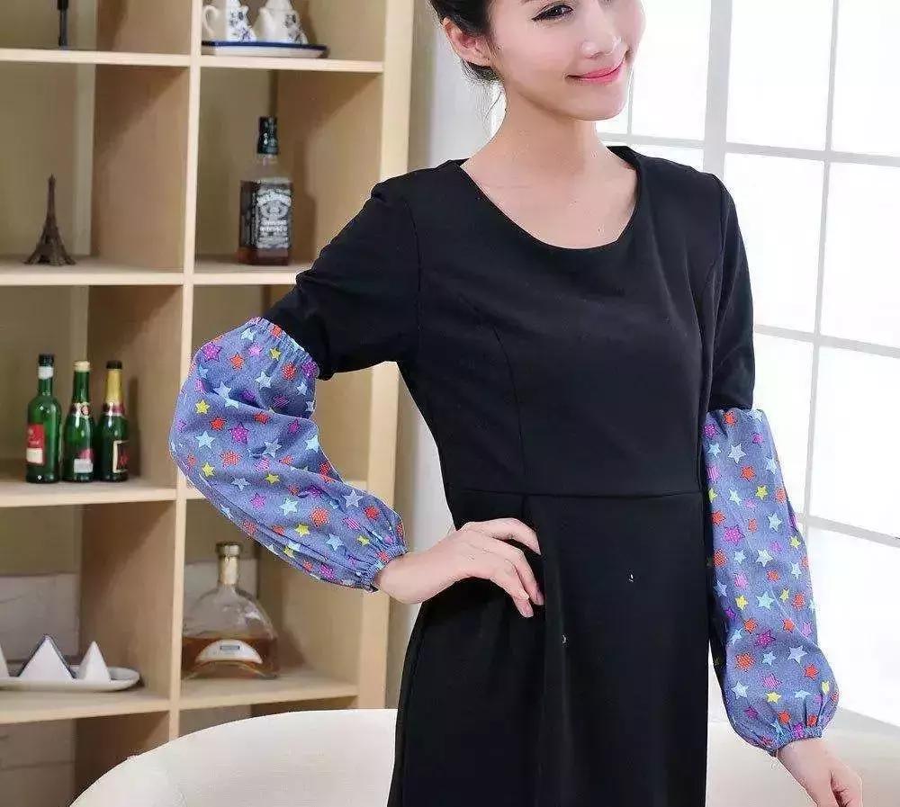 小众设计感上衣秋冬袖套,高定轻奢女装七分袖