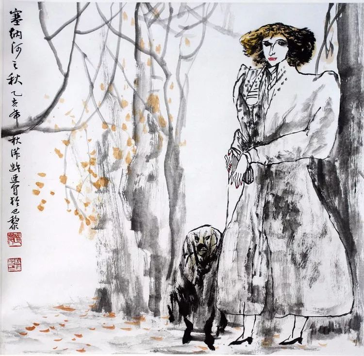 他从一个普通的美术编辑，到成就斐然的专业画家